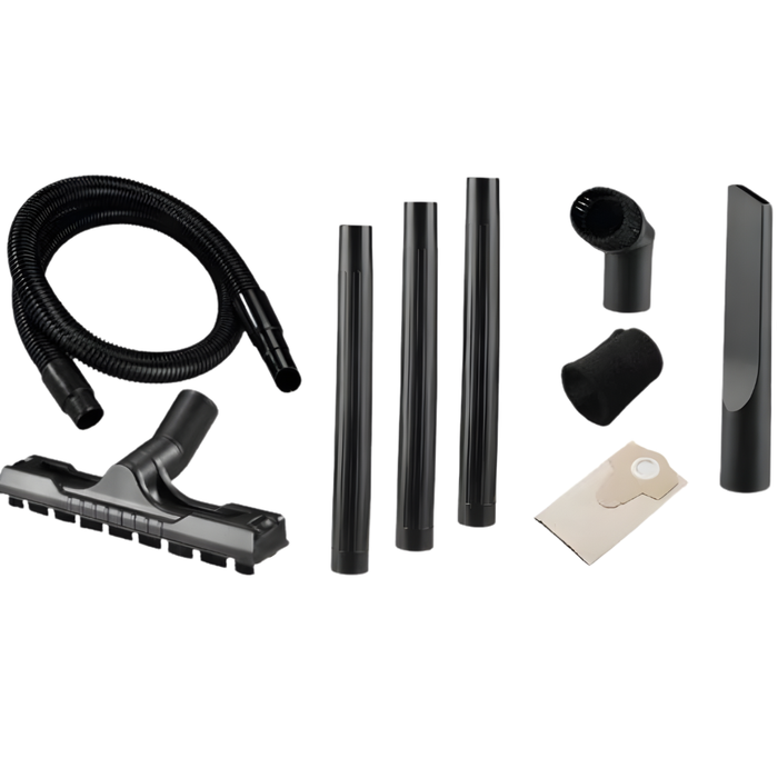 Немска професионална прахосмукачка 1200W за мокро/сухо почистване и издухване 20/30 литра