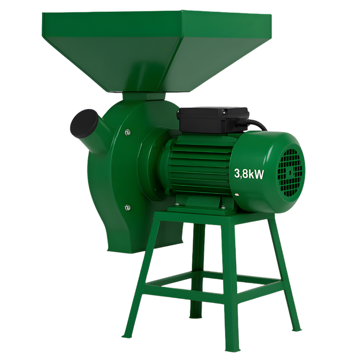 Професионална Фуражомелка WERKBULL Ярмомелка 4 сита 3.8kW